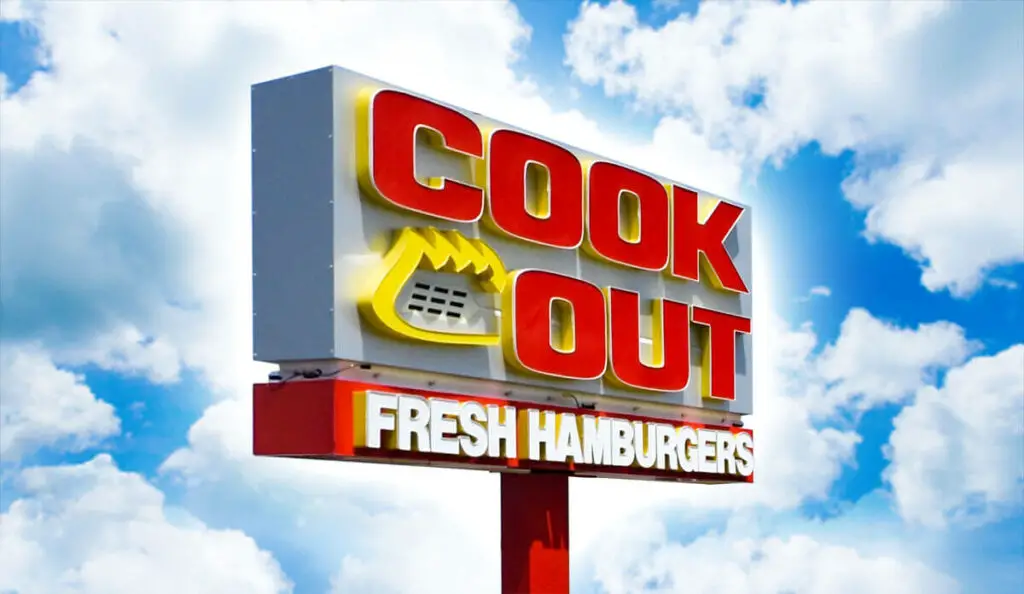 Cook Out Working on New Locations in North Carolina